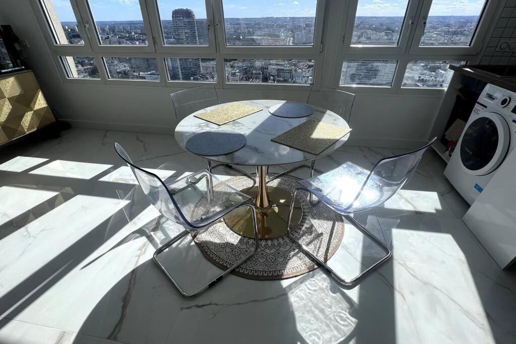 Nice Apartment With Amazing View Of Paris + Parking Exterior foto